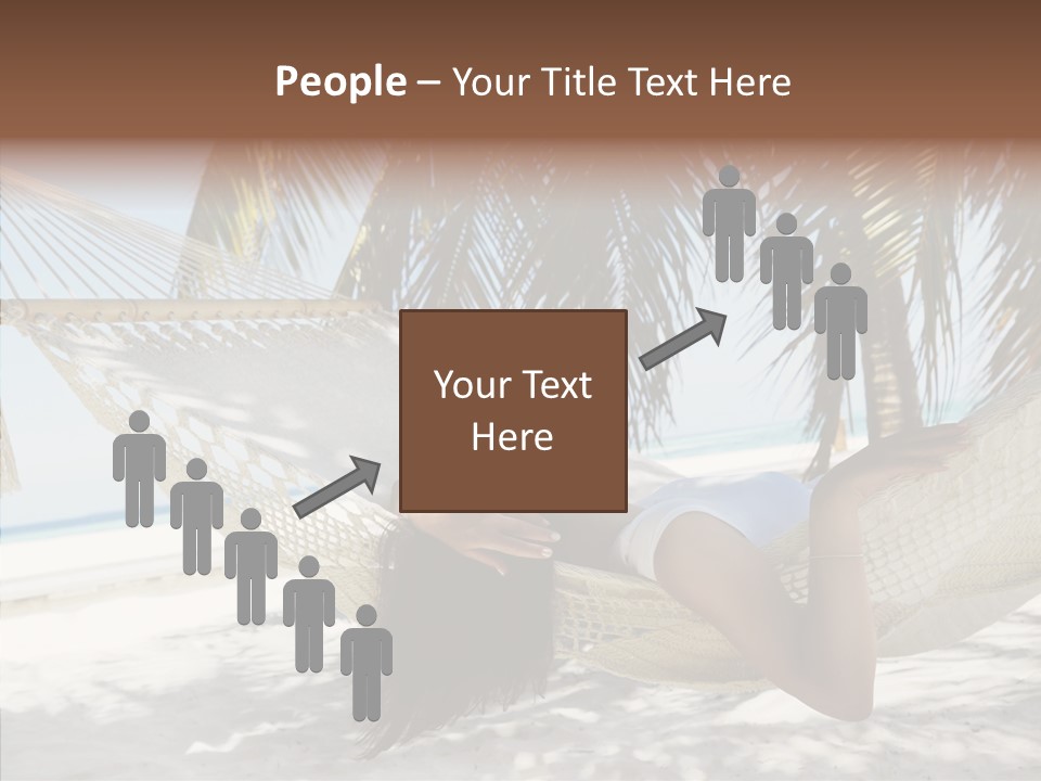 Tan Tropical Sea PowerPoint Template