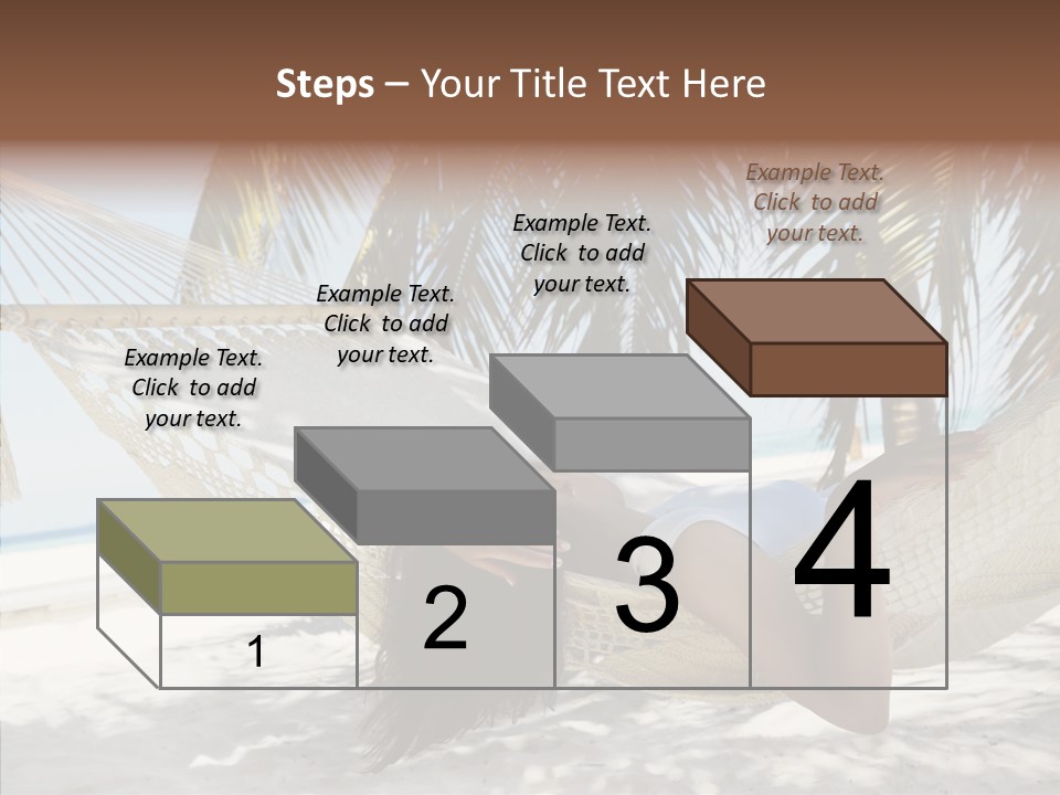 Tan Tropical Sea PowerPoint Template