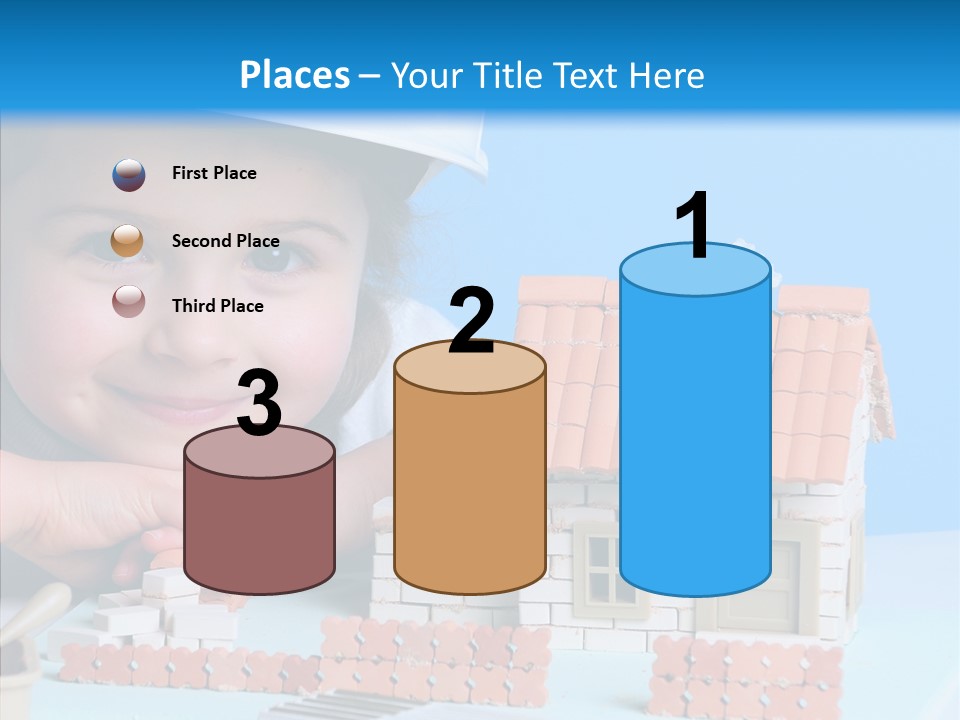 Human Exterior Building PowerPoint Template