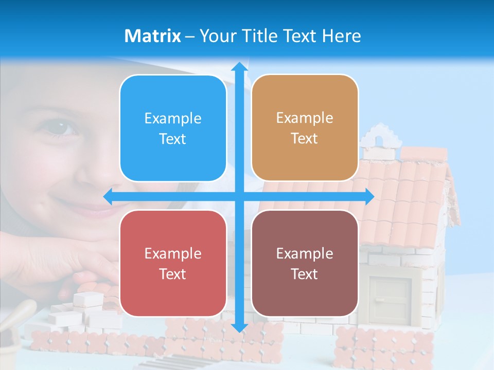 Human Exterior Building PowerPoint Template