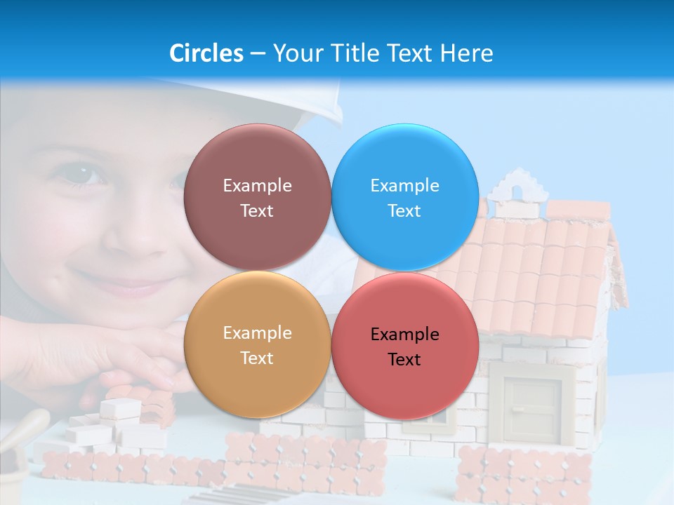 Human Exterior Building PowerPoint Template