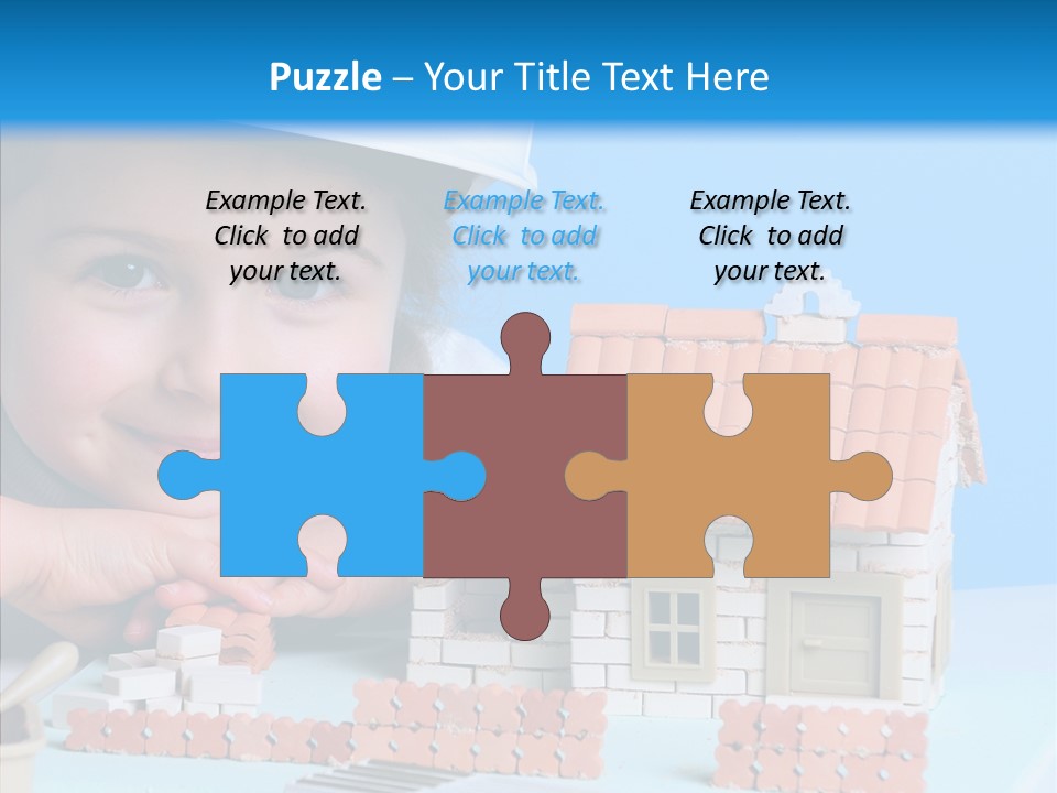 Human Exterior Building PowerPoint Template