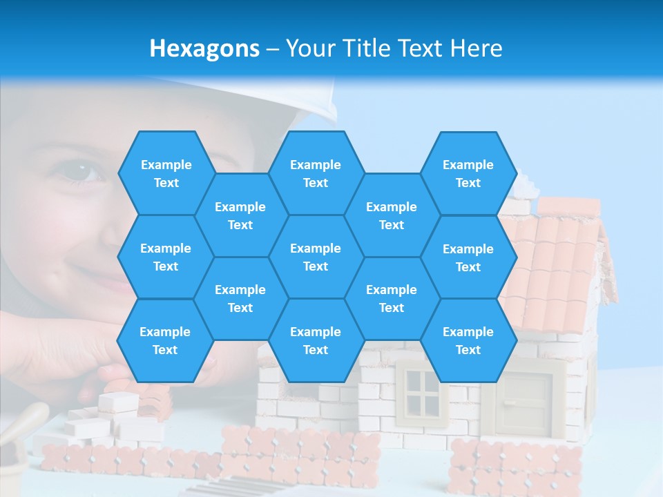 Human Exterior Building PowerPoint Template