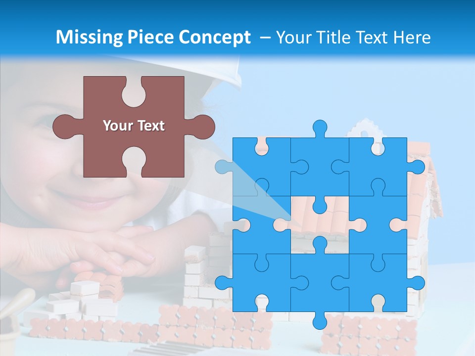 Human Exterior Building PowerPoint Template