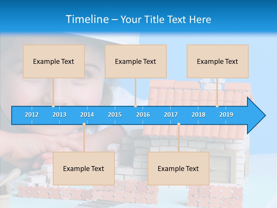 Human Exterior Building PowerPoint Template