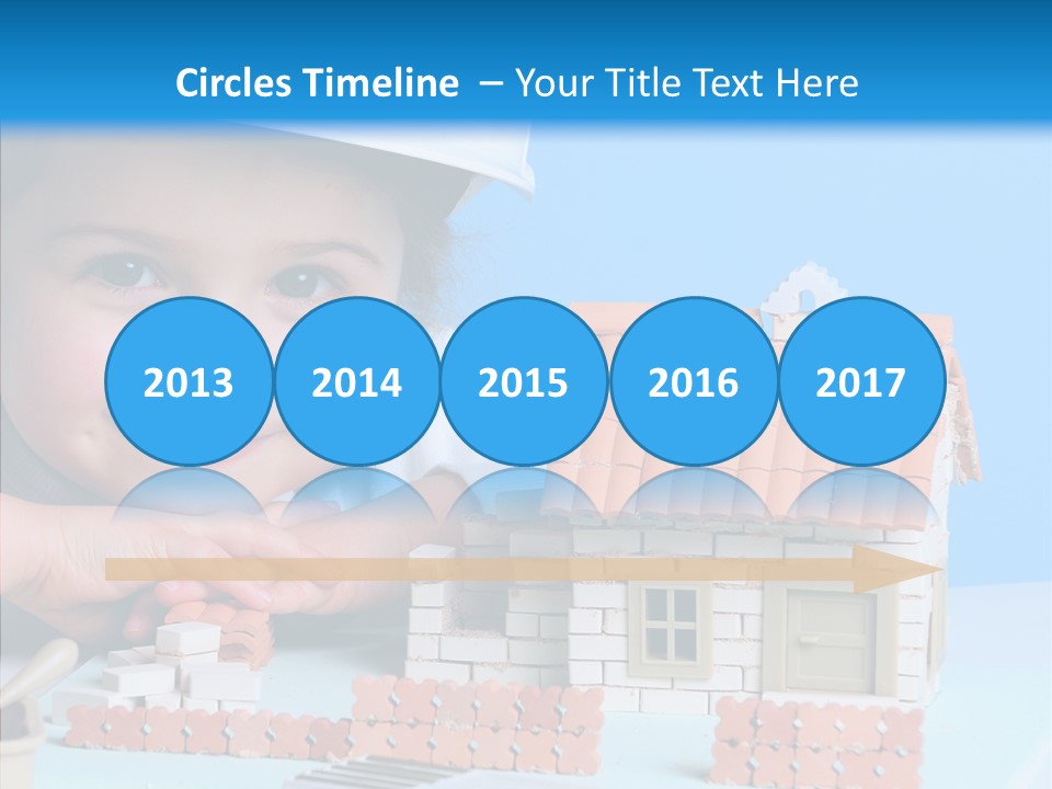Human Exterior Building PowerPoint Template