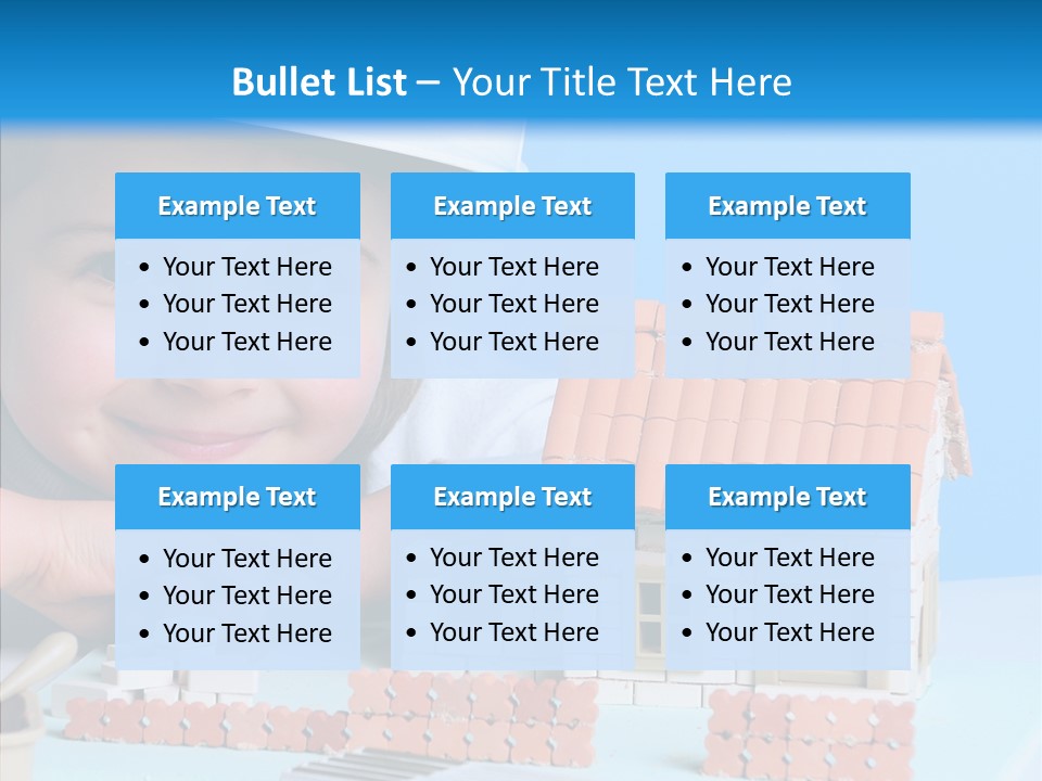 Human Exterior Building PowerPoint Template