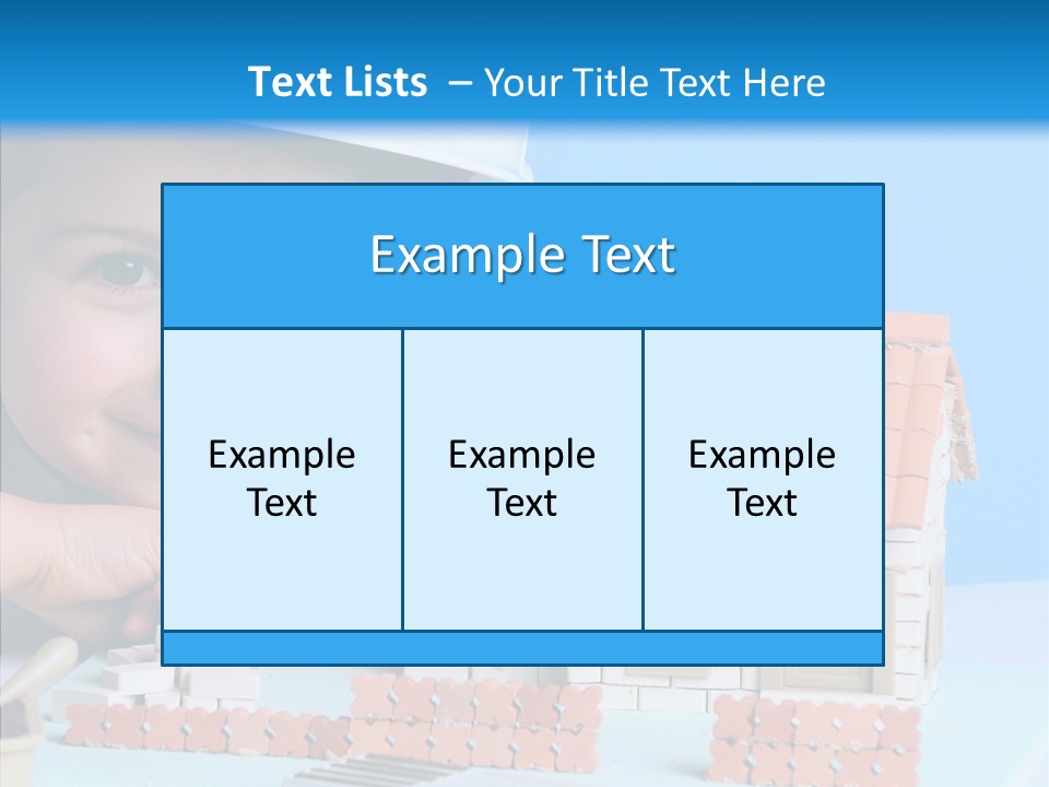 Human Exterior Building PowerPoint Template