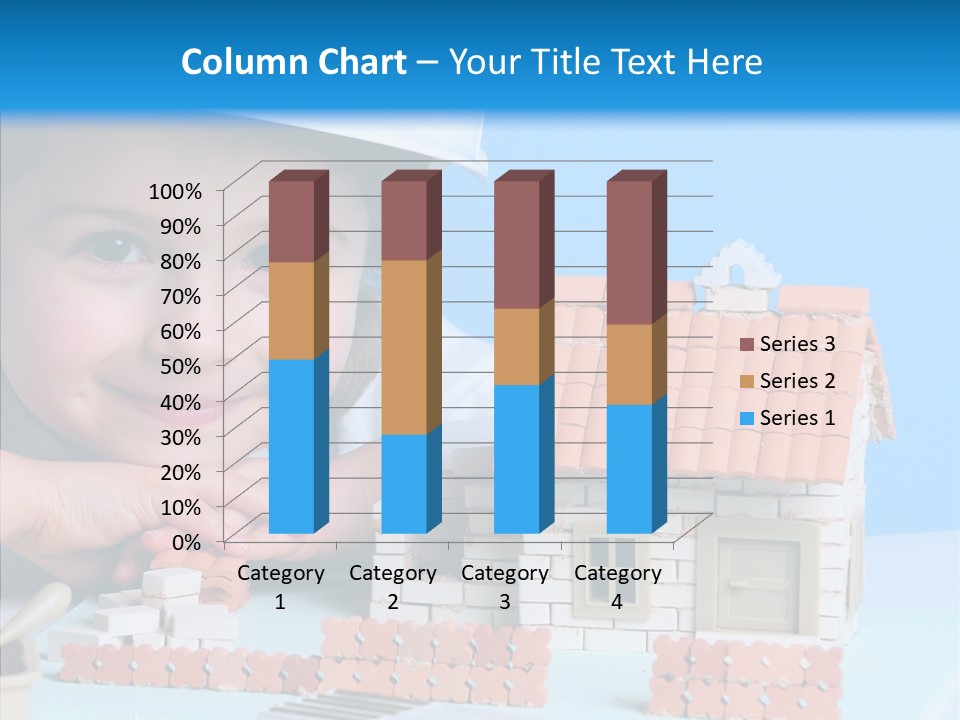 Human Exterior Building PowerPoint Template