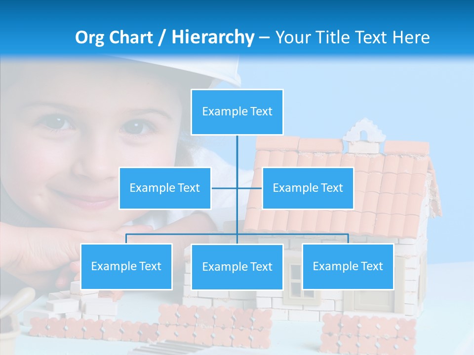Human Exterior Building PowerPoint Template