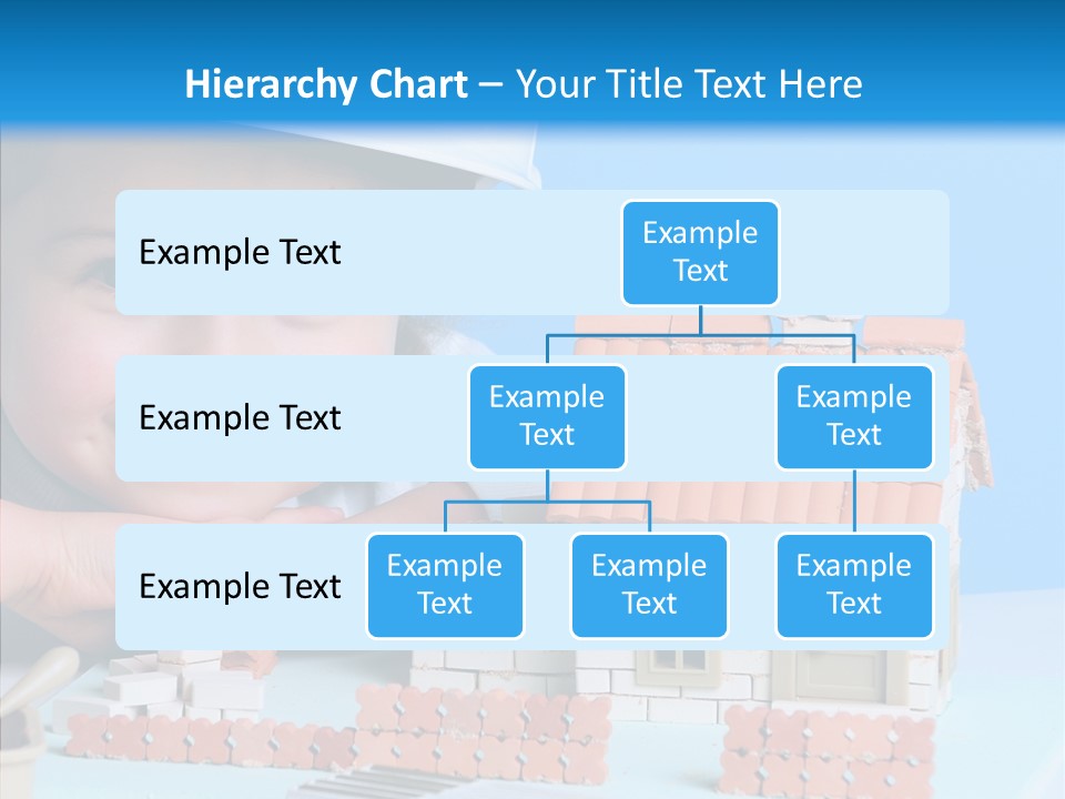 Human Exterior Building PowerPoint Template