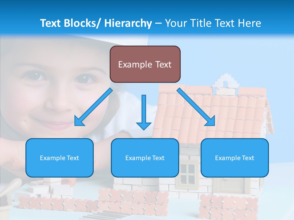 Human Exterior Building PowerPoint Template