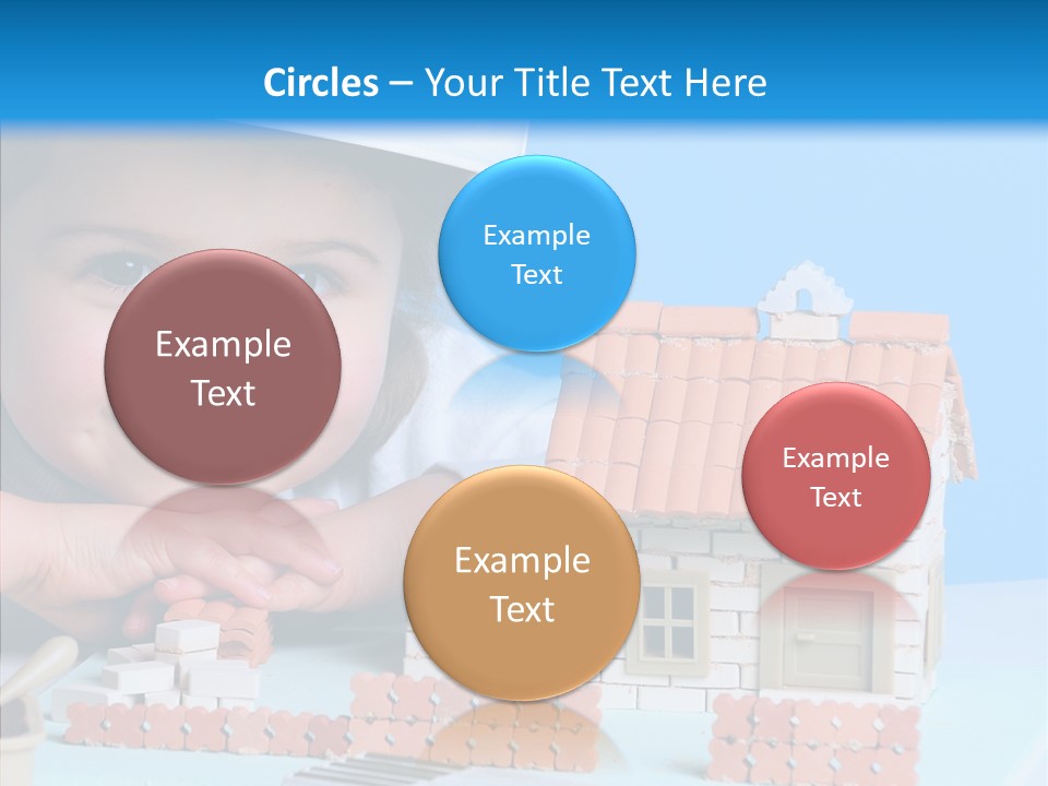 Human Exterior Building PowerPoint Template