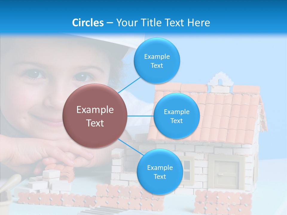 Human Exterior Building PowerPoint Template