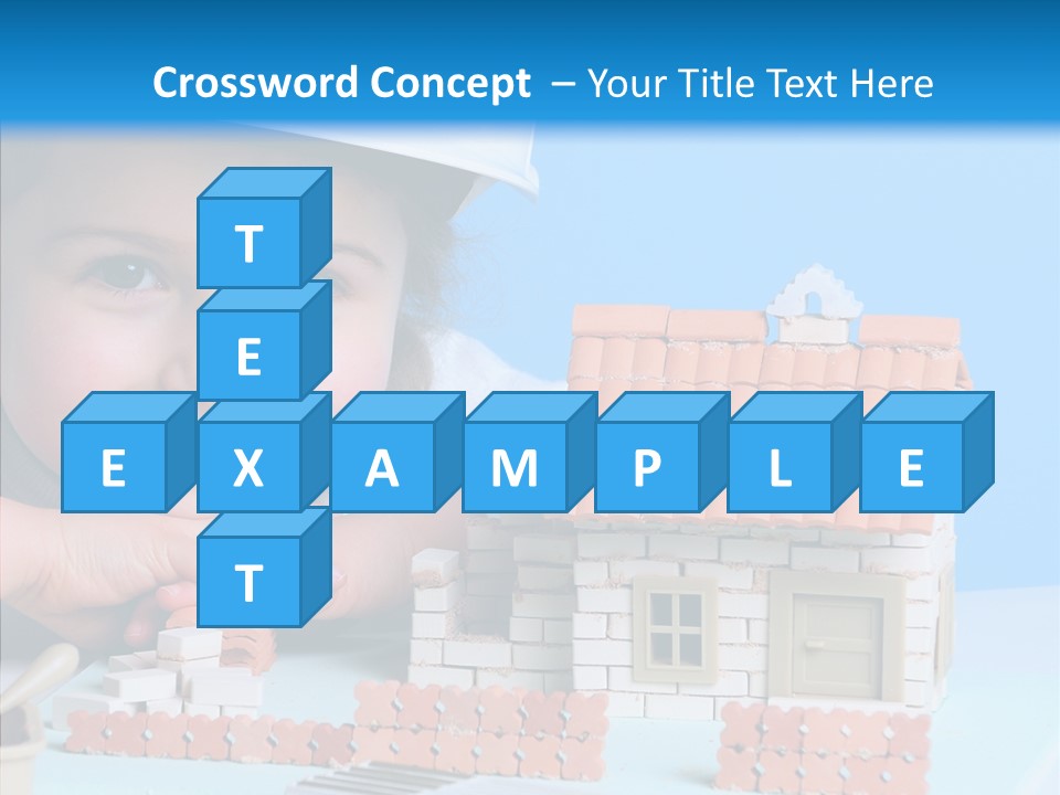 Human Exterior Building PowerPoint Template