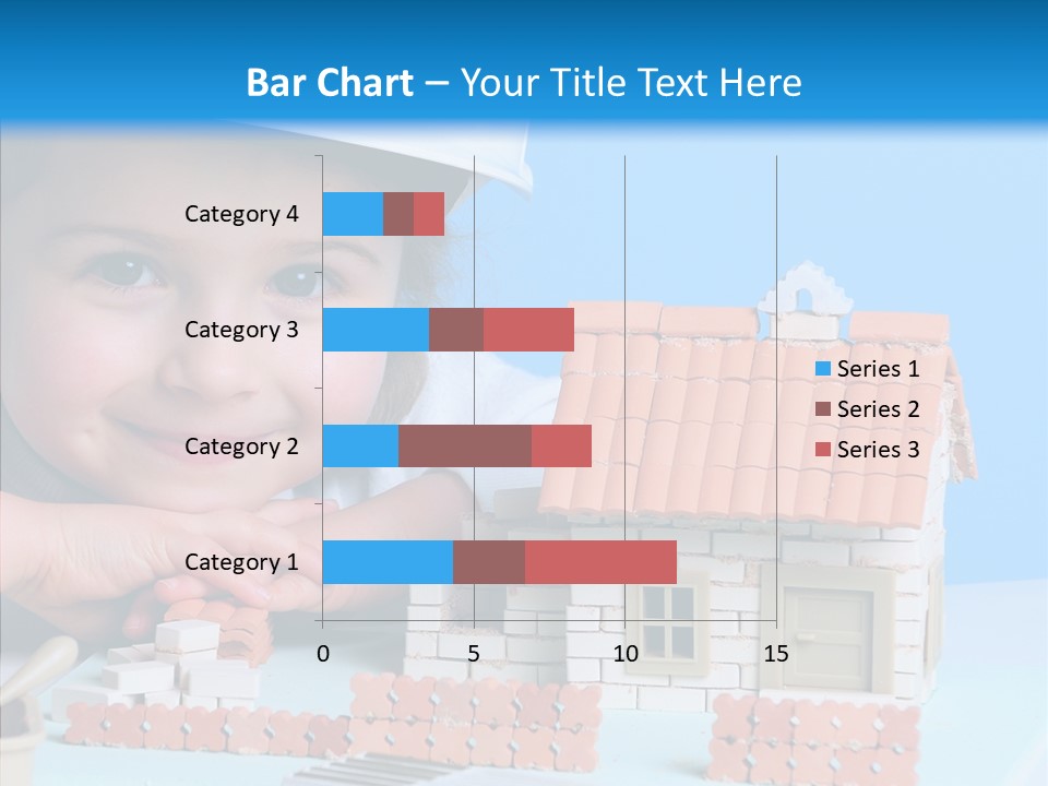 Human Exterior Building PowerPoint Template
