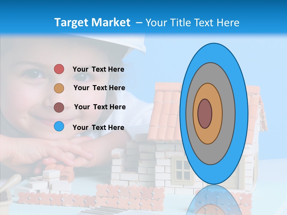 Human Exterior Building PowerPoint Template