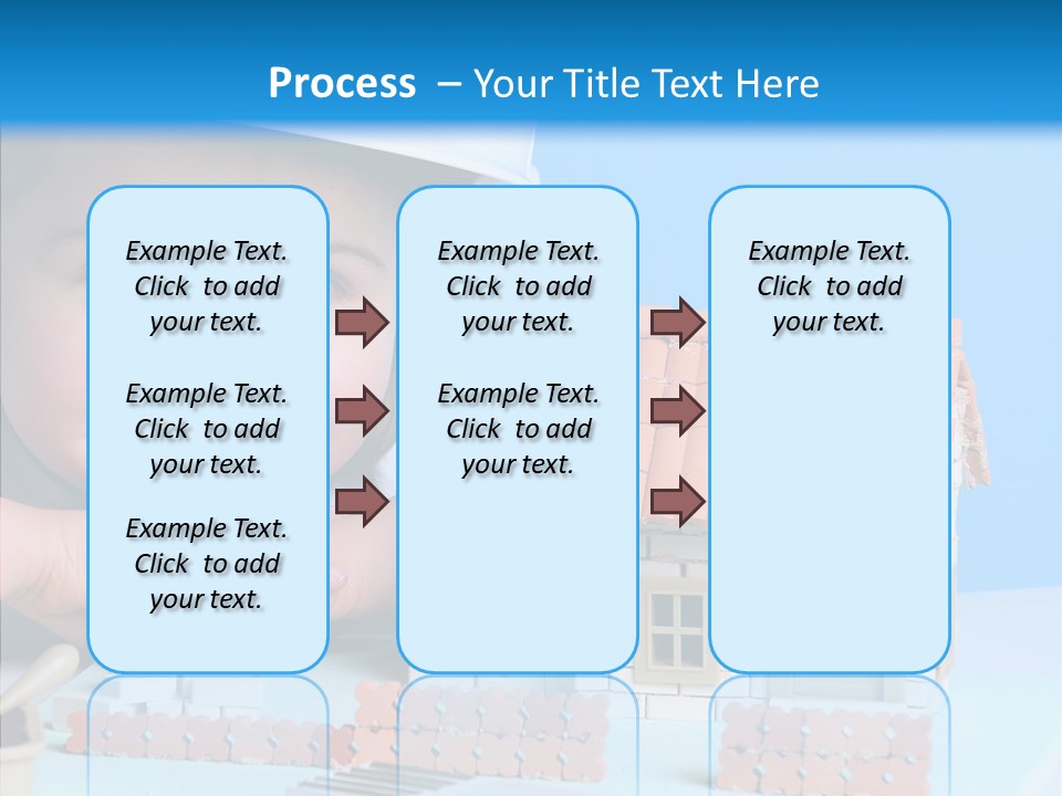 Human Exterior Building PowerPoint Template