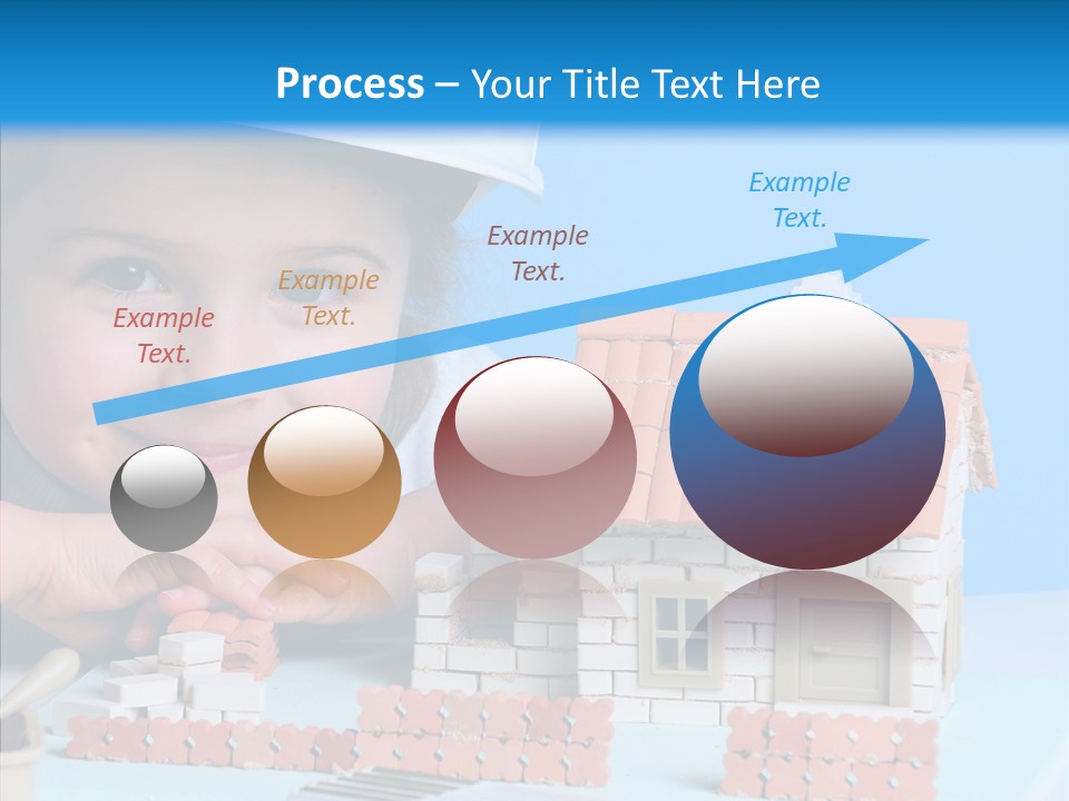 Human Exterior Building PowerPoint Template