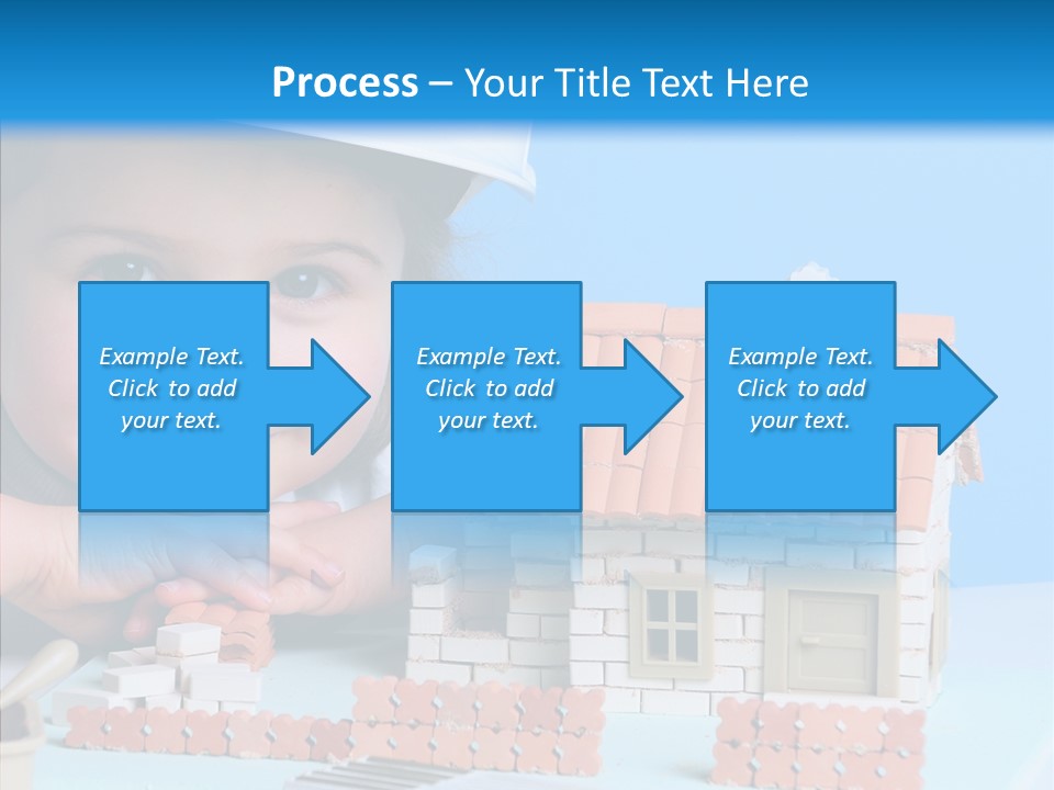 Human Exterior Building PowerPoint Template