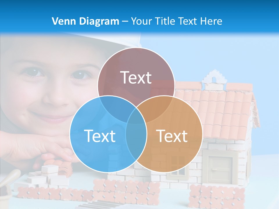 Human Exterior Building PowerPoint Template