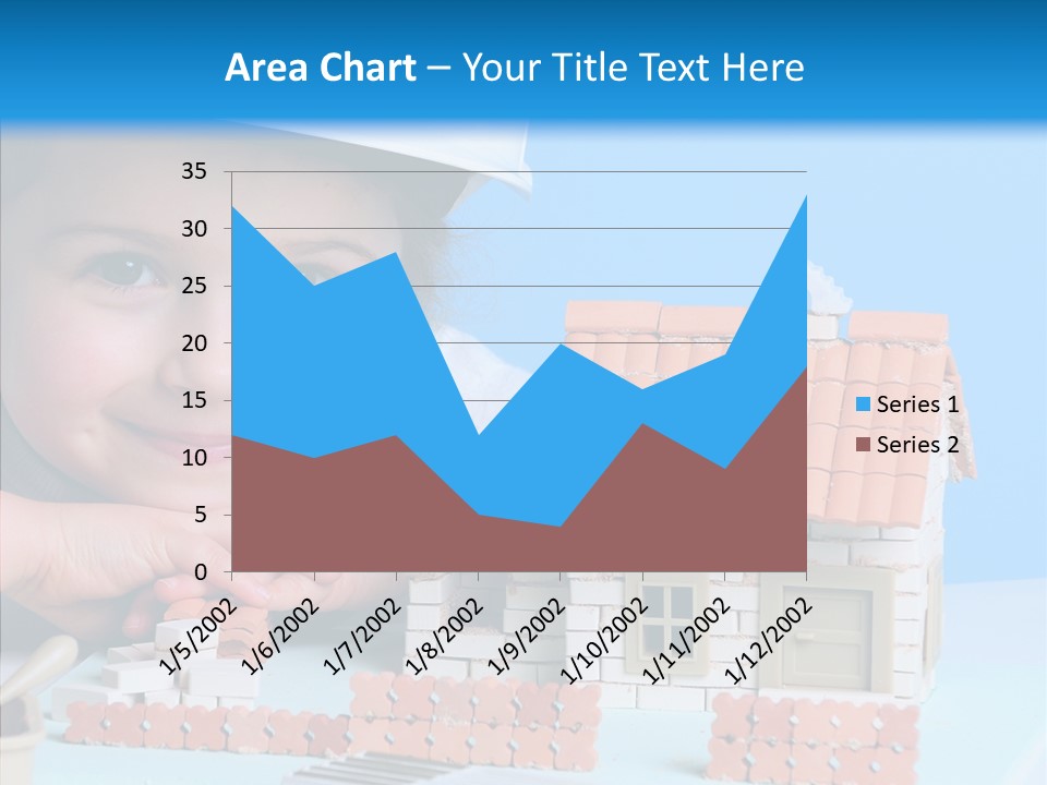 Human Exterior Building PowerPoint Template