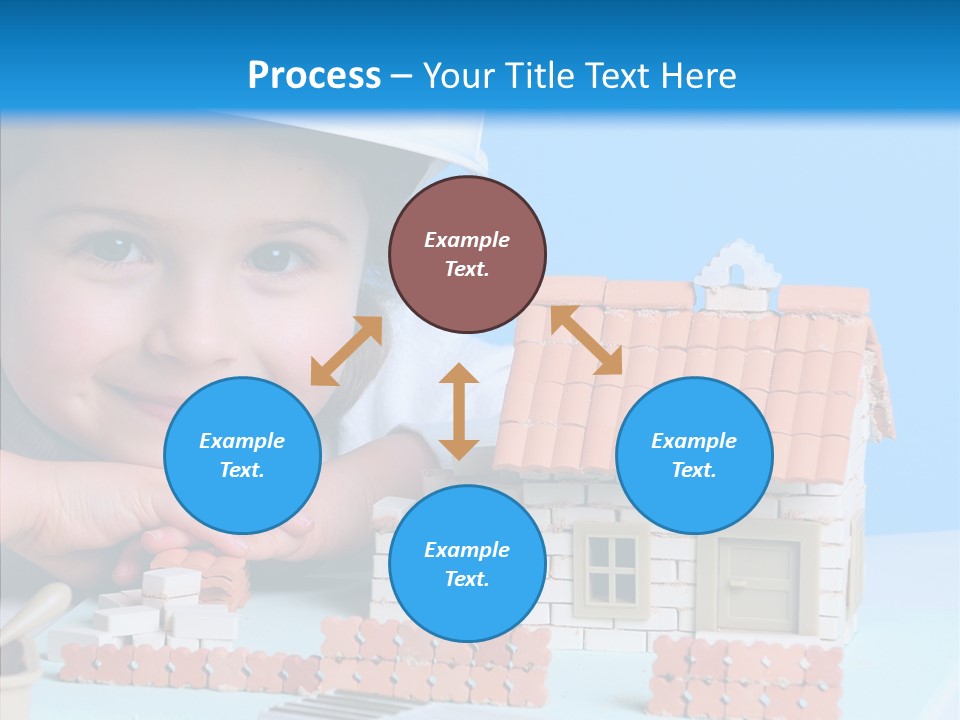 Human Exterior Building PowerPoint Template