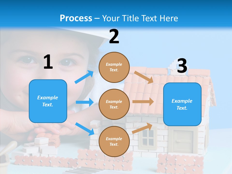 Human Exterior Building PowerPoint Template