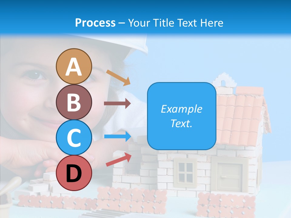Human Exterior Building PowerPoint Template