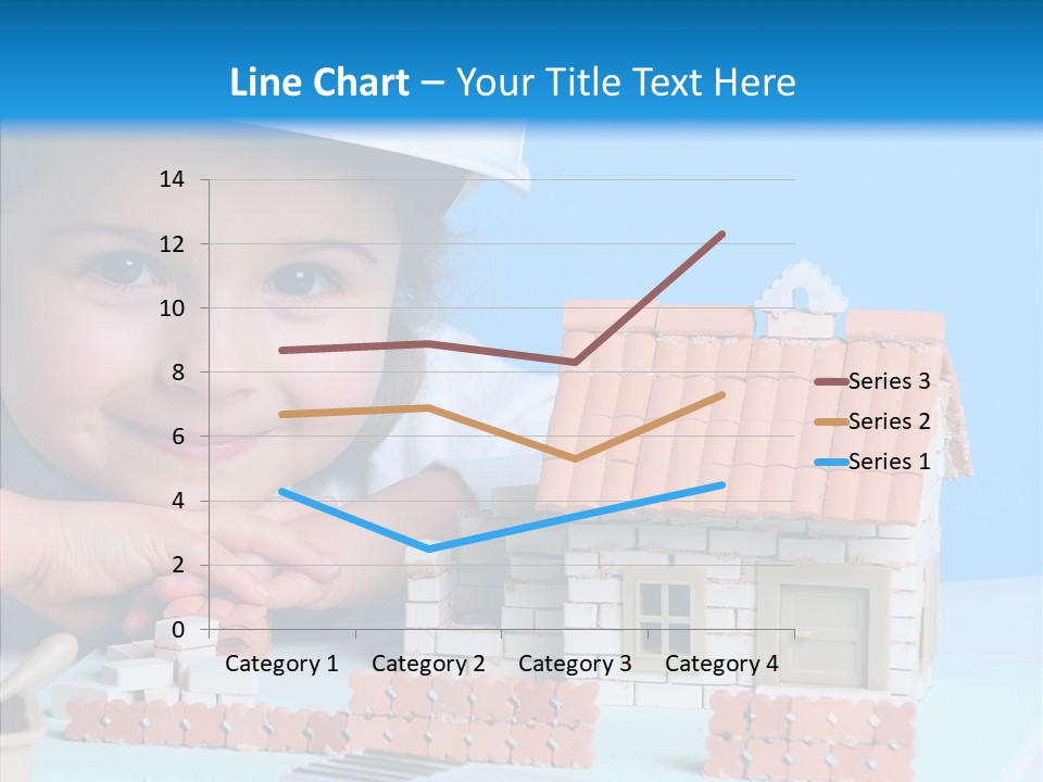 Human Exterior Building PowerPoint Template
