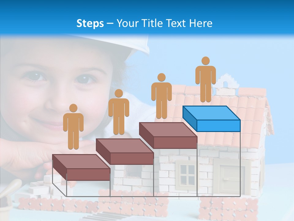 Human Exterior Building PowerPoint Template
