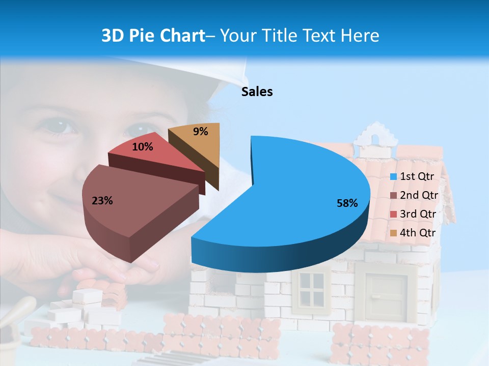 Human Exterior Building PowerPoint Template