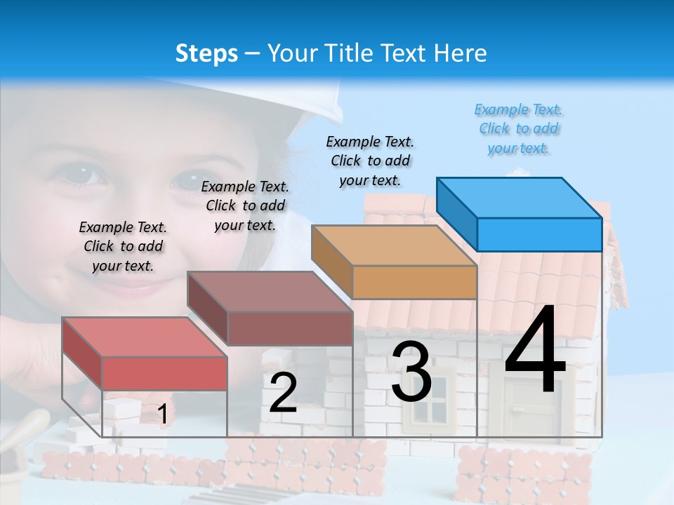 Human Exterior Building PowerPoint Template