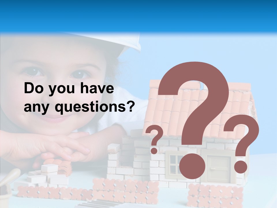 Human Exterior Building PowerPoint Template