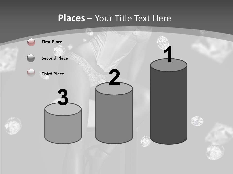 People Person Hair PowerPoint Template