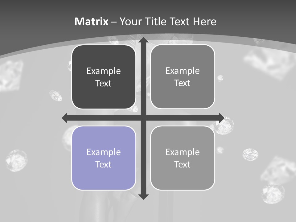 People Person Hair PowerPoint Template