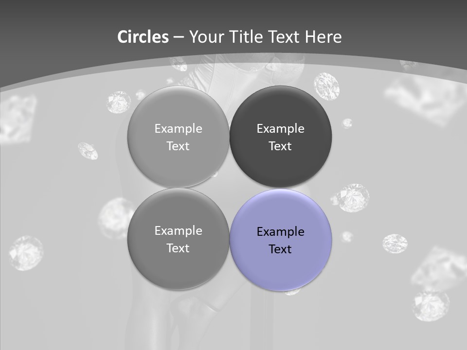 People Person Hair PowerPoint Template