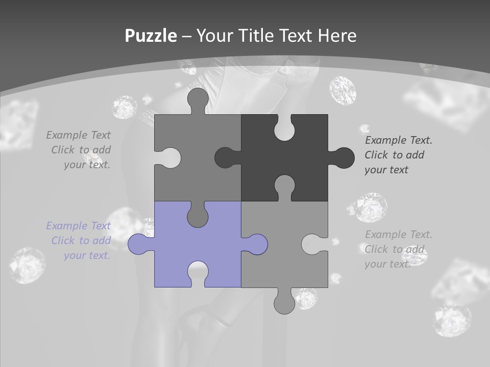 People Person Hair PowerPoint Template