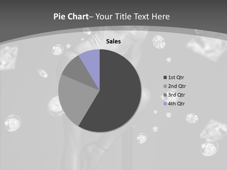 People Person Hair PowerPoint Template