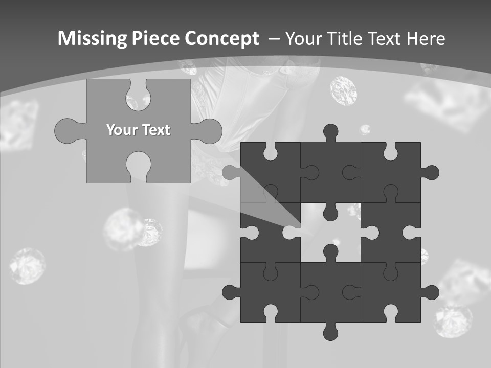 People Person Hair PowerPoint Template