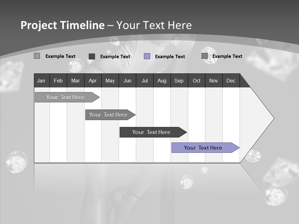 People Person Hair PowerPoint Template