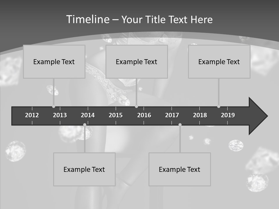 People Person Hair PowerPoint Template