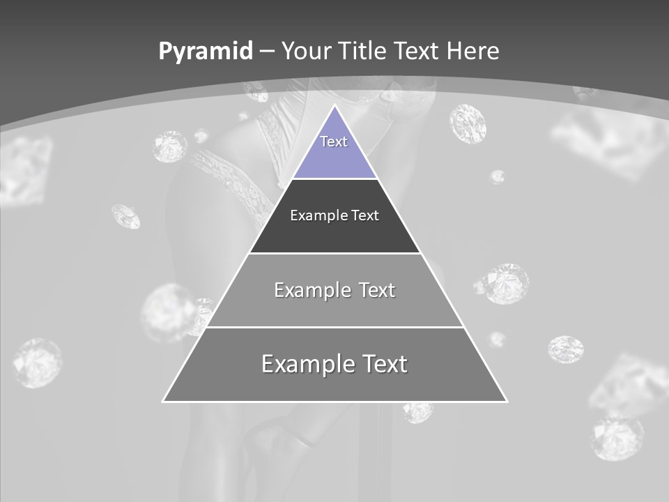 People Person Hair PowerPoint Template