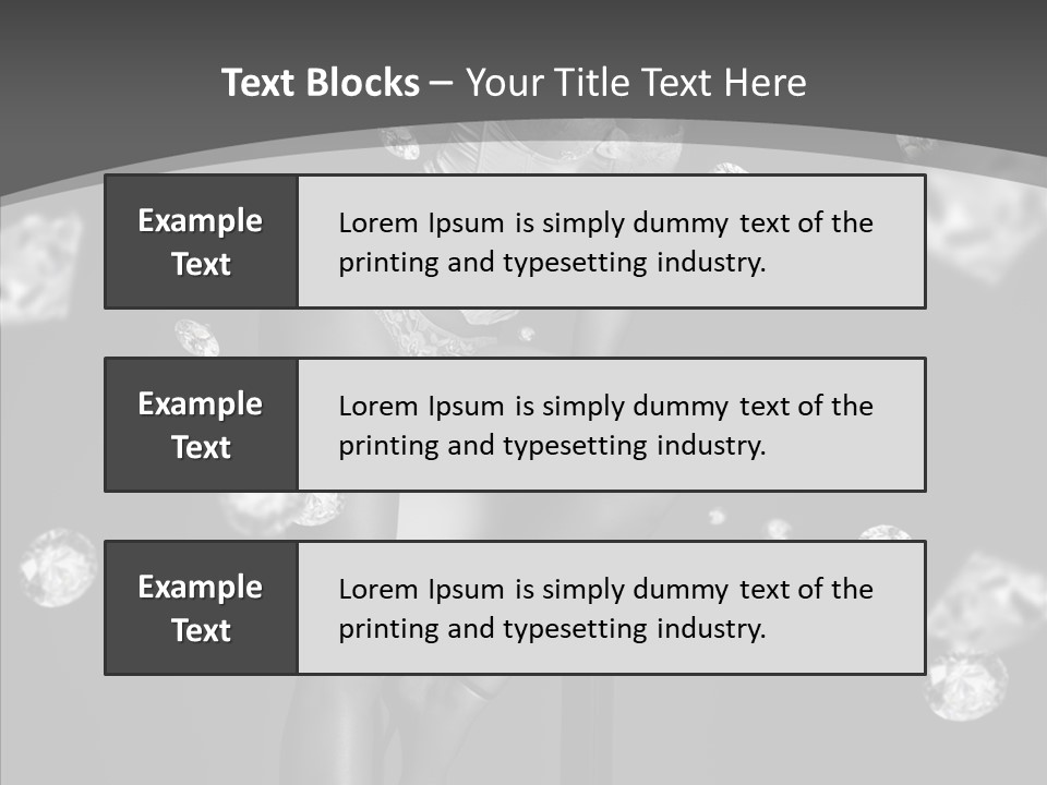 People Person Hair PowerPoint Template