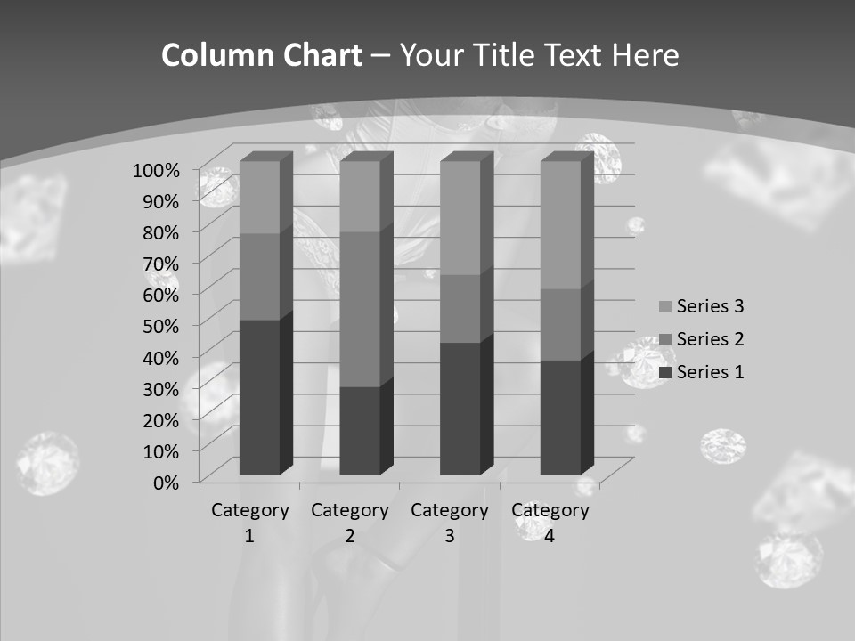 People Person Hair PowerPoint Template