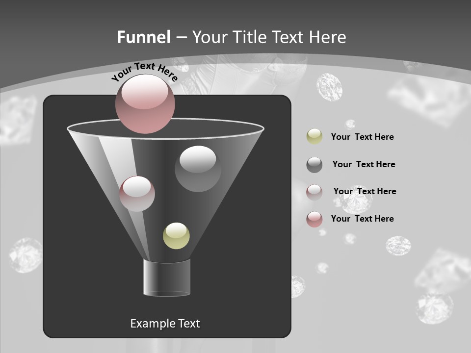 People Person Hair PowerPoint Template