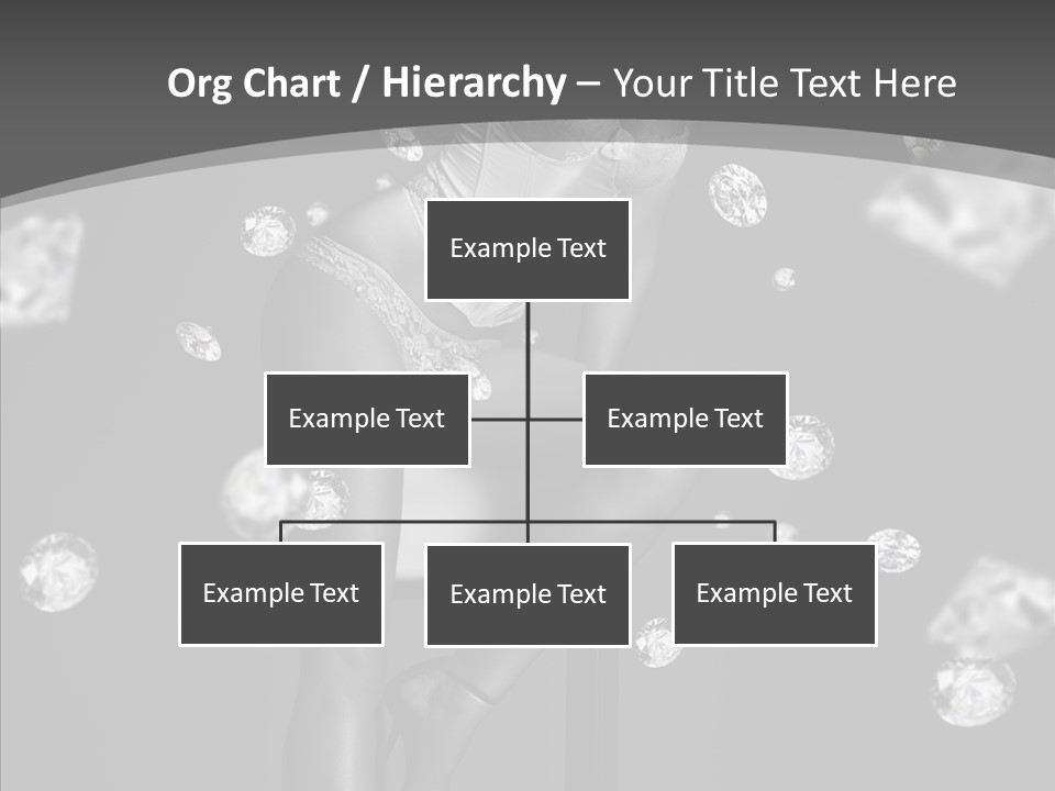 People Person Hair PowerPoint Template