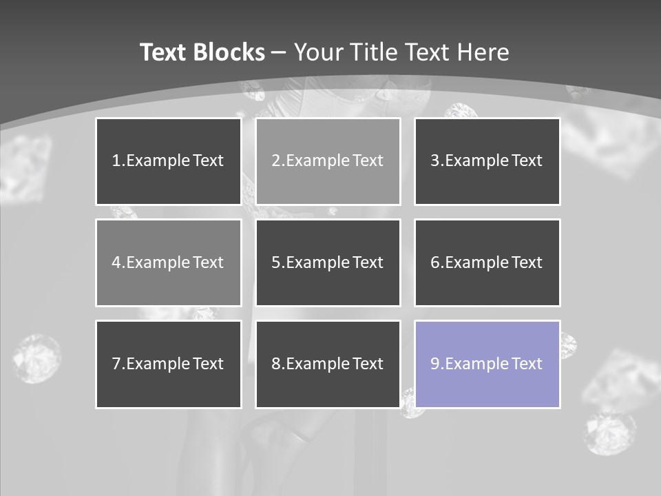 People Person Hair PowerPoint Template