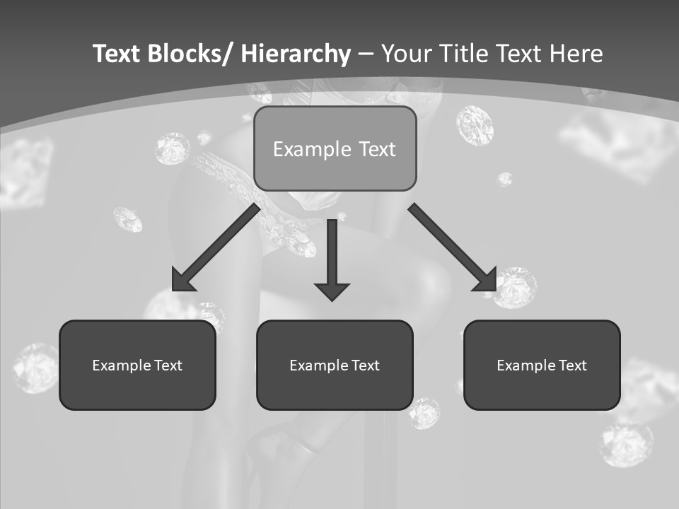 People Person Hair PowerPoint Template