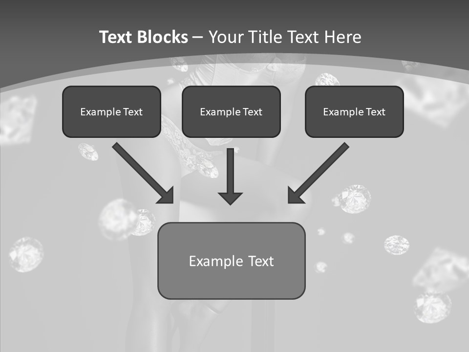 People Person Hair PowerPoint Template